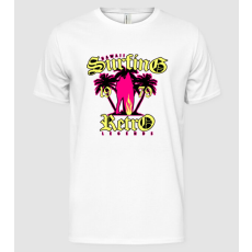 Pólómánia surfing retro - Férfi Alap póló