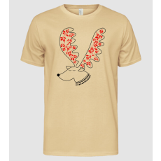 Pólómánia Szarvas nyaklánccal - Férfi Alap póló