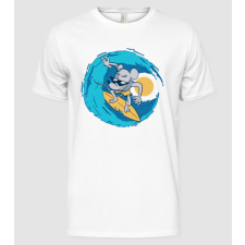 Pólómánia Szörfös Egér - Férfi Alap póló férfi póló