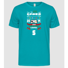 Pólómánia Szülinapos Gamer 2014 5 - Férfi Alap póló férfi póló