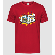 Pólómánia Szuper Báty Comic - Férfi Alap póló férfi póló