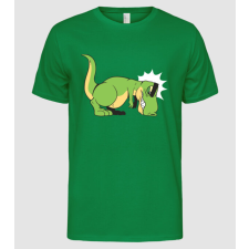 Pólómánia T-rex Fekvőtámasz - Férfi Alap póló férfi póló