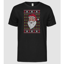 Pólómánia Télapó Ugly Sweater - Férfi Alap póló férfi póló