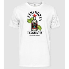 Pólómánia Tequila és citrom tequila fekete - Férfi Alap póló férfi póló