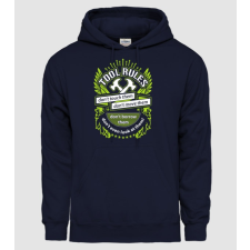 Pólómánia Tool rules - Férfi Kapucnis Pulcsi férfi póló