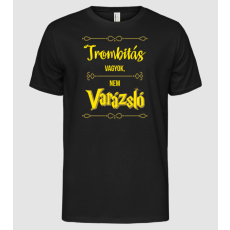 Pólómánia Trombitás vagyok nem varázsló - Férfi Alap póló