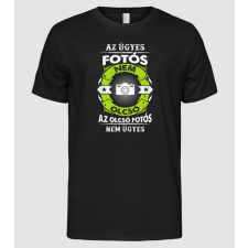 Pólómánia Ügyes fotós - Férfi Alap póló férfi póló