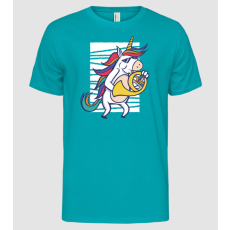 Pólómánia Unikornis Kürt - Férfi Alap póló