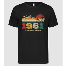 Pólómánia vintage 60 éve vagyok tökéletes - Férfi Alap póló