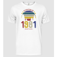 Pólómánia vintage_limitált kiadás 1981 - Férfi Alap póló