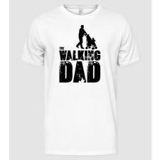 Pólómánia Walking dad - Férfi Alap póló férfi póló