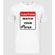 Pólómánia Watch Your Dubstep - Férfi Alap póló férfi póló