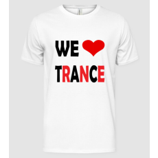 Pólómánia We Love Trance - Férfi Alap póló