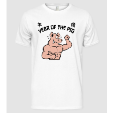Pólómánia Year of the Pig - Férfi Alap póló férfi póló