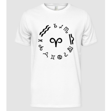 Pólómánia zodiac-aries  - Férfi Alap póló férfi póló