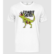 Pólómánia Zombiesaurus - Zombi Dinószaurusz - Férfi Alap póló