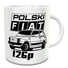 Polski Fiat 126 bögre - Autós ajándékok bögrék, csészék