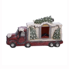 Poly Kamion Led-es, poly 82x28x44cm karácsonyi dekoráció