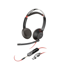 Poly Plantronics Blackwire 5220 Stereo (93S88AA) fülhallgató, fejhallgató