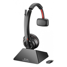 Poly Plantronics Poly Savi 8210-M USB-A DECT (211423-03) fülhallgató, fejhallgató