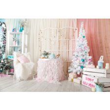  Polyester fotó háttér. Karácsonyi stúdió háttér 210cm x 250cm plHDR1203 háttérkarton