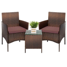  Polyrattan kerti bútor szett kerti bútor