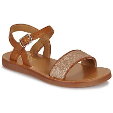Pom d'Api Szandálok / Saruk PLAGETTE BUCKLE TAO Barna 30 gyerek szandál