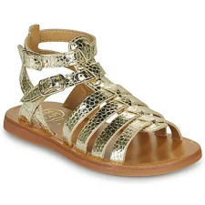 Pom d'Api Szandálok / Saruk PLAGETTE GLADIATOR Arany 24 gyerek szandál