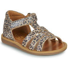 Pom d'Api Szandálok / Saruk POPPY STRAP Barna 20