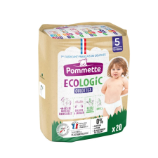 Pommette Ecologic Pants öko bugyipelenka 5 Junior (12-18kg) 20db pelenka