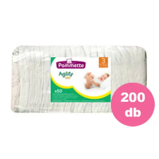 Pommette pelenka 3, Agility Dry, 4-9 kg, 4x50 db pelenka