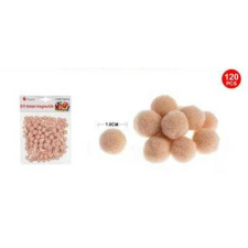  POMPOM KEKI 1CM 120DB-OS kreatív és készségfejlesztő