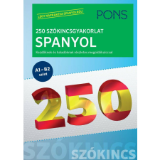 PONS 250 Szókincsgyakorlat Spanyol nyelvkönyv, szótár