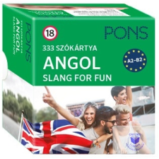 Pons 333 Szókártya Angol Slang For Fun idegen nyelvű könyv