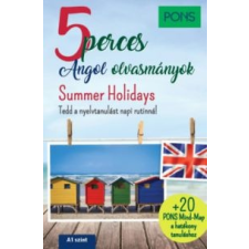  PONS 5 perces angol olvasmányok - Summer Holidays nyelvkönyv, szótár