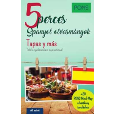 PONS 5 perces spanyol olvasmányok - Tapas y más nyelvkönyv, szótár