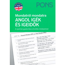 PONS ANGOL MONDATRÓL MONDATRA IGÉK nyelvkönyv, szótár