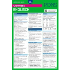  PONS Grammatik auf einen Blick, Englisch idegen nyelvű könyv