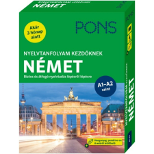 PONS NÉMET NYELVTANFOLYAM KEZDŐKNEK nyelvkönyv, szótár