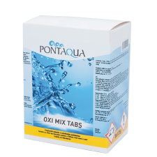 Pontaqua OXI MIX TABS 5x120 g tabletta 0,6 kg medence kiegészítő