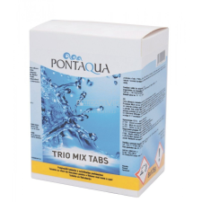 Pontaqua Trio Mix Tabs, 5 x 125 g medence kiegészítő