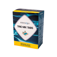 Pontaqua Trio Mix Tabs hármas hatású vízkezelő szer 5x125 g tabletta medence kiegészítő