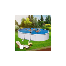 Pontaqua White 500 x 300 x 120 cm merevfalú medence szkimmerrel és befúvóval medence