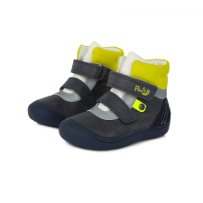 Ponte20 kék-sárga, bőr, szupinált magasszárú kisfiú cipő (30 - 35); (DA03-1-168A) (33) gyerek cipő
