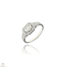 Ponte Vecchio 18 karátos gyémánt gyűrű 54-es méret - CA1814BRW-54 gyűrű