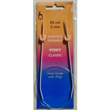  PONY Körkötőtű, 80cm - 2mm rövidáru