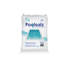 Poolsalz nagy tisztaságú őrölt só - 25kg/zsák medence kiegészítő
