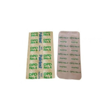 Pooltrend 10 db szabad kötött klór vagy aktív oxigén mérő tabletta medence kiegészítő