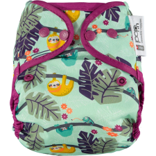 Pop-in patentos pelenkakülső - Sloth mosható pelenka