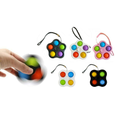 Pop It Spinner Többféle kulcstartó